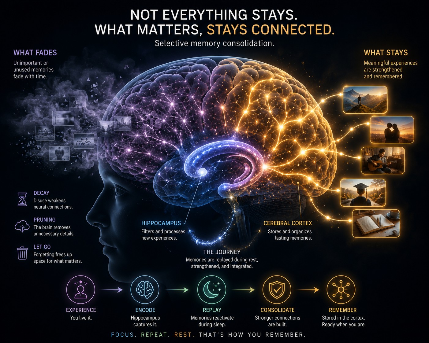 Why We Forget and How to Remember More