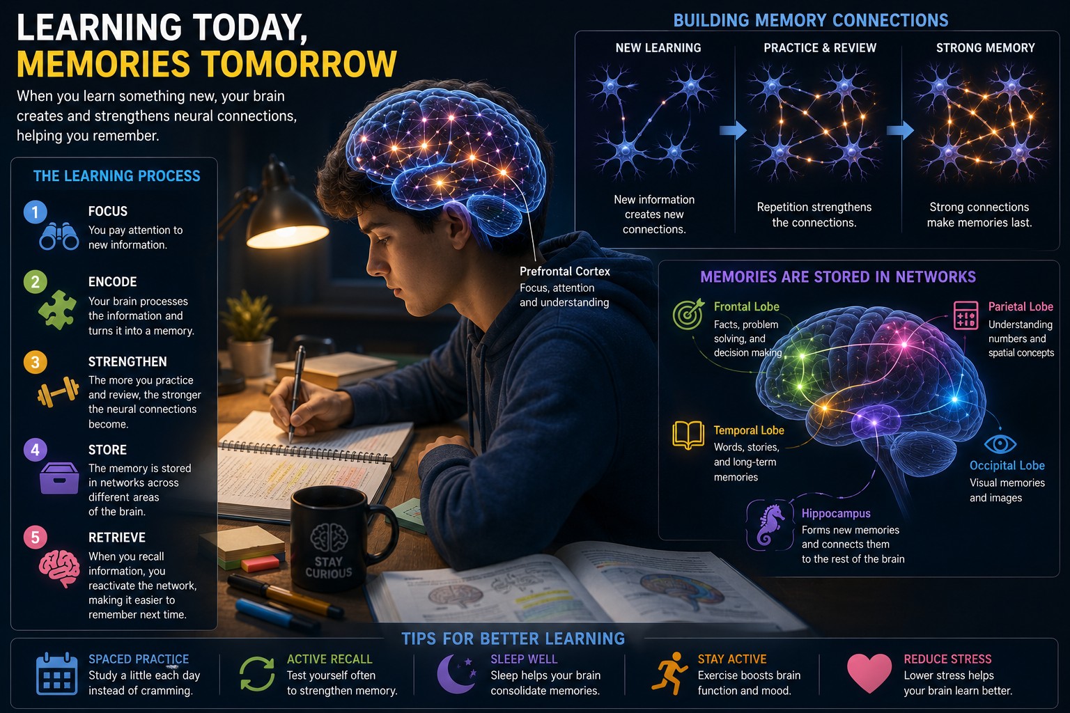 Learning today, memories tomorrow — how acetylcholine shapes learning.